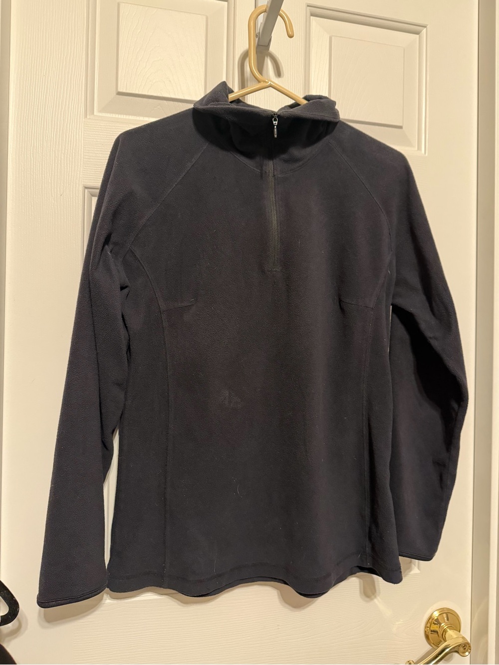 Columbia Women's black Half-Zip Fleece Pullover